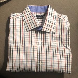 Tailorbyrd Plaid Button Down